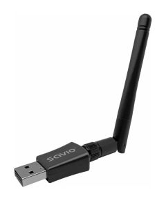 Tīkla adapteris Savio USB Wi-Fi Dongle Adapter AK-61