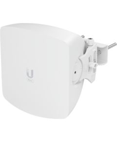 UBIQUITI Wave AP; Max. throughput: 5.4 Gbps (2.7 Gbps duplex); 30° sector coverage; 5 GHz weatherproof backup radio (Max. throughput: 800 Mbps); 2.5 GbE and (1) 10G SFP+ WAN ports; Integrated GPS & Bluetooth; 15 client capacity: Wave Pro (8 km link range)