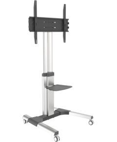 TECHLY Floor Stand with Shelf Trolley TV LCD/LED/Plasma 50-92inch