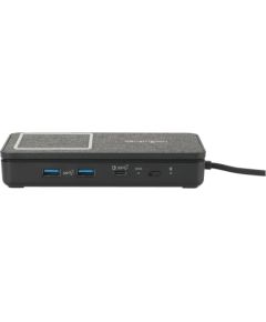Leitz KENSINGTON SD1700p USB-C Dual 4K Portable Docking Station with Qi Charging