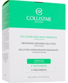 Collistar Reshaping Draining Solution / Refill For Wraps 4x100ml