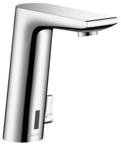 Hansgrohe izlietnes maisītājs Metris S, infra-red, 230V, ar temperatūras uzstādītāju, hroms