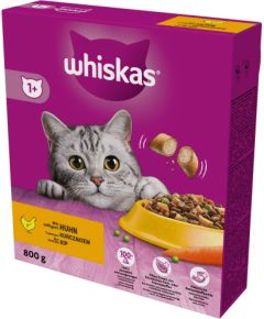 WHISKAS with delicious chicken - dry cat food - 800g