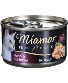 Miamor cats moist food Chicken with ham and rice 100 g