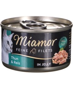 Miamor cats moist food Tuna with rice 100 g