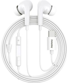 Earphones Remax RM-533a, USB-C, 1.2m (white)