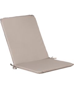 Подушка на стул OHIO, 43x90x2,5cm, непромокаемый, бежевый