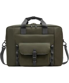 HP Modular 15.6 Top Load, 3-in-One (RFID Pouch, Top Load, Sleeve), Water Resistant, Cable Pass-through, 22 Liter Capacity - Dark Olive Green / 9J497AA