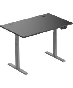 Adjustable Height Table Up Up Thor Gray, Table top M Black