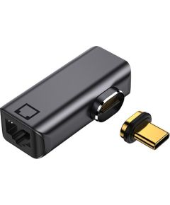 Extradigital Адаптер USB Type-C - RJ-45, 100/1000Mb