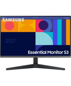 Samsung Essential Monitor S3 S33GC LED display 68.6 cm (27") 1920 x 1080 pixels Full HD Black