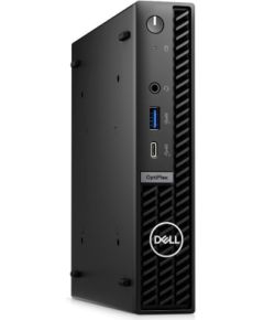 PC DELL OptiPlex Micro Form Factor 7020 Micro CPU Core i3 i3-14100T 2700 MHz RAM 8GB DDR5 5600 MHz SSD 512GB Graphics card Integrated Graphics Integrated ENG Ubuntu Included Accessories Dell Optical Mouse-MS116 - Black,Dell Multimedia Wired Keyboard - KB2