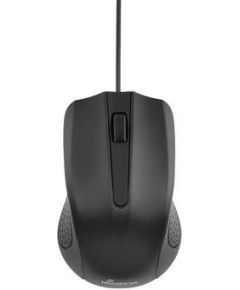 MOUSE USB OPTICAL BLACK/3-BUTTON MROS210 MEDIARANGE