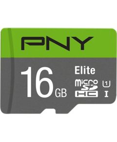 Pny Technologies Karta pamięci PNY Elite microSDHC 16GB