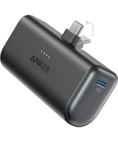 Powerbank Anker Nano 5000mAh 22.5W z wbudowanym złączem USB-C czarny