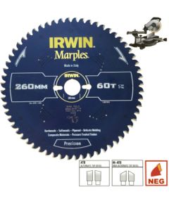 Griešanas disks kokam Irwin Marples; 250x3,2x30,0 mm; Z24