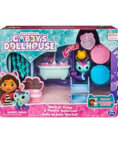 Spin Master Spin Master Gabbys Dollhouse Deluxe Room Bathroom, Fig. (with a seakill figure)