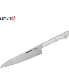 Samura Harakiri Acryl Универсальный Кухонный нож 150mm с акриловой ручкой с AUS 8 кованной японской стали 58 HRC