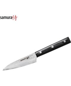 Samura DAMASCUS 67 Универсальный Кухонный нож 3.9"/98mm из AUS 10 Дамасской стали 61 HRC (67-слойный)