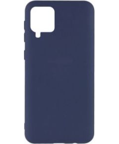 Evelatus Samsung  Galaxy A12 / M12 Nano Silicone Case Soft Touch TPU Midnight Blue