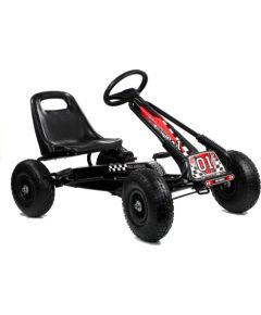 Lean Cars A-15 Go-Cart Black Pumped Wheels