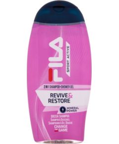 Fila Sport Active / Revive & Restore 2in1 Shampoo + Shower Gel 250ml