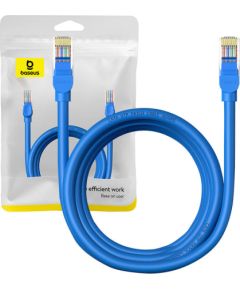 Round Cable Baseus Ethernet RJ45, Cat.6, 3m (blue)