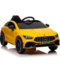 Lean Cars Battery-powered car Mercedes CLA 45s AMG Yellow 4x4