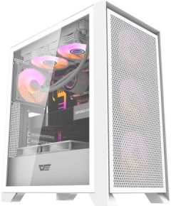 Computer case Darkflash DRX70 MESH + 4 RGB fans (white)