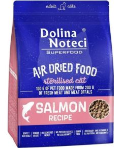 Dolina Noteci DOLINA NOTECI Superfood Danie z łososia- karma suszona dla kotów sterylizowanych 1kg