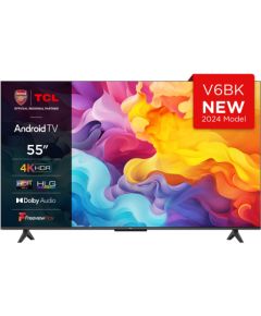 TCL 55V6B TV 139 cm (55") 4K Ultra HD Smart TV Wi-Fi Black