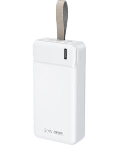 REMAX Power Bank 30000mAh RPP-289 Pure - USB + C tipa - PD 20W QC 18W, balts