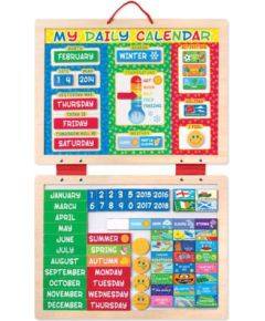 Melissa And Doug Melissa&Doug Magnetic Calendar Art.19253 Magnētu kalendārs