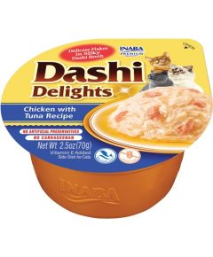 INABA Dashi Delights chicken tuna bouillon - cat treat - 70g