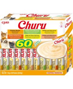 INABA Churu Variety box Chicken - cat treats - 60 x 14g