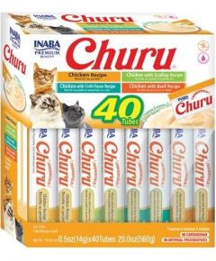 INABA Churu Variety box Chicken - cat treats - 40 x 14g