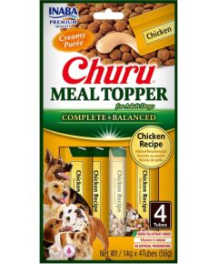 INABA Churu Meal Topper Chicken - dog treat - 4 x 14g