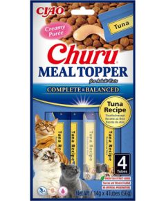 INABA Churu Meal Topper Tuna - cat treats - 4 x 14g