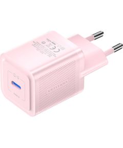 Wall charger, Vention, FEPP0-EU, USB-C, 20W, GaN (pink)