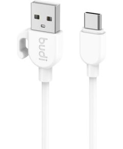 USB-A to USB-C cable Budi, 2.4A, 1m