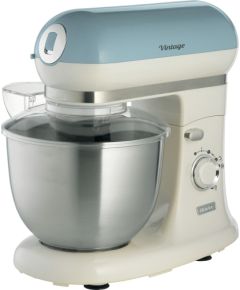 Ariete Vintage food processor 1588 (light blue/cream, 1,200 watts)