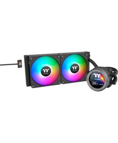 Thermaltake TH240 V2 Ultra EX ARGB CPU All-In-One Liquid Cooler, water cooling (black)