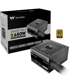 Thermaltake SMART BX3 650W, PC power supply (black, 2x PCIe, 650 watts)