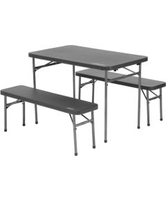 Coleman Camping Table Pack-Away Table for 4 2199746 (black, 102 x 61cm, 70cm high)