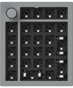 Keychron Q0+ Barebone, numeric keypad (grey, hot swappable, aluminum frame, RGB, knob)