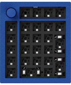 Keychron Q0+ Barebone, numeric keypad (blue, hot swappable, aluminum frame, RGB, knob)