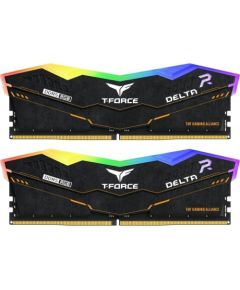 Team Group DDR5 32GB - 6400 - CL - 40 - Dual-Kit - DIMM - FF5D532G6400HC40BDC01, Delta TUF RGB, XMP, black