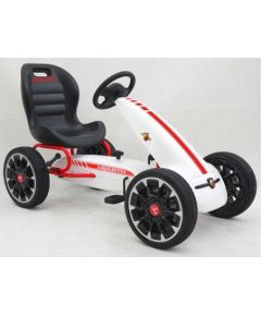 Lean Sport GO-CART ABARTH White- Wheels EVA