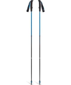 Black Diamond Distance Carbon Trekking poles, fitness equipment (blue, 1 pair, 120 cm)