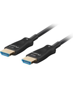 LANBERG HDMI CABLE LANBERG HDMI CABLE M/M V2.1 10M OPTICAL AOC BLACK